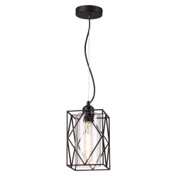 Ezra lampa wisząca 1pł czarna 337901-02 REALITY - zdjęcie produktu